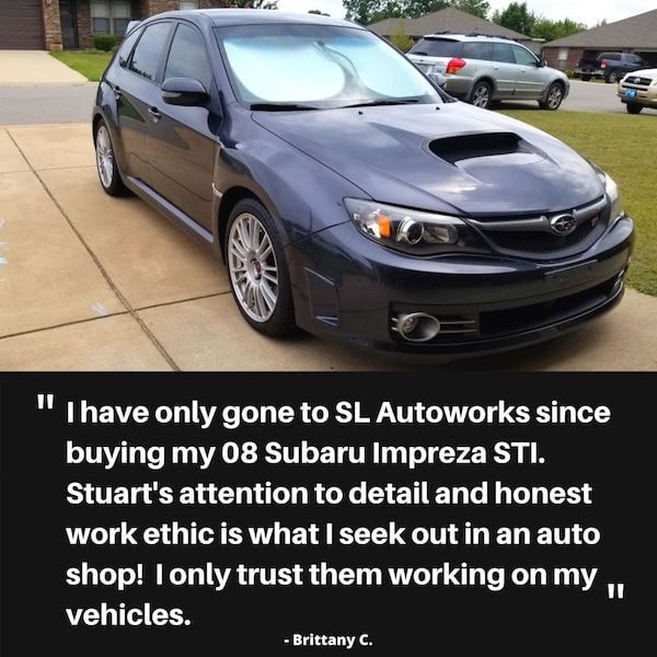 customer testimonial Subaru Impreza STI SL Autoworks