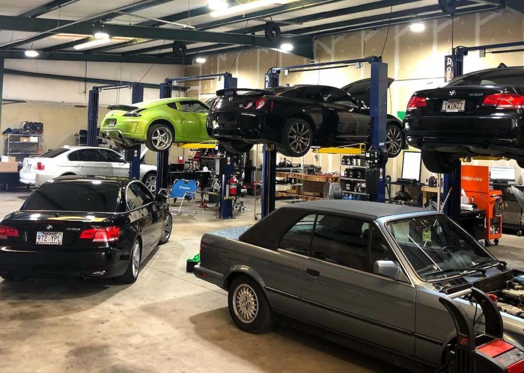 BMW certified mechanic shop full